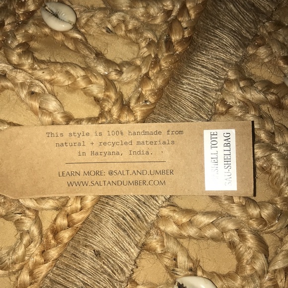 NWT! SALT & TUMBER SEASHELL 🐚 TOTE - Picture 14 of 16